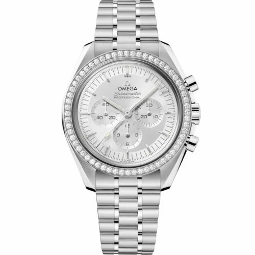 Omega Speedmaster Professional Moonwatch 3861 Canopus Gold - Diamond / Silver / Bracelet 310.55.42.50.02.001 (31055425002001)